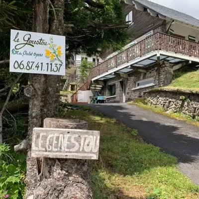 RDC Appartement dans chalet Le Genestou