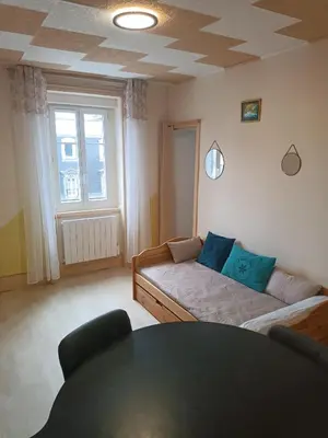 Coin salon dans l'établissement le Mont dore Centre ville appartement
