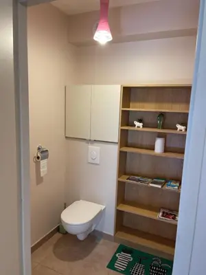 Salle de bains dans l'établissement Le B4 - Résidence La Montille - lumineux - parking couvert - wifi