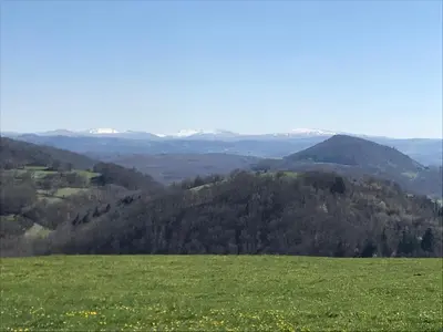 Paysage naturel près de l'appartement
