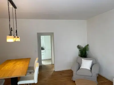 Coin salon dans l'établissement Appartement Suzon en coeur de ville 2 personnes