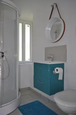 Salle de bains dans l'établissement Vendredi by Creusoé