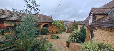 Jardin de l'établissement Chez Sylvie