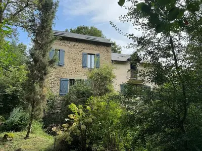 Jardin de l'établissement Moulin du pont rouge