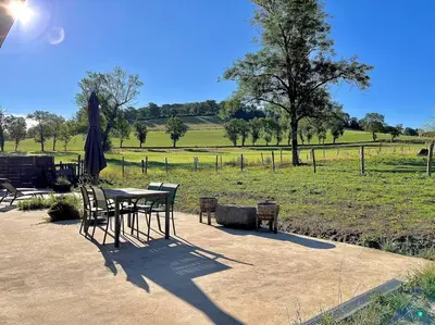 Jardin de l'établissement Dépendance corps de ferme