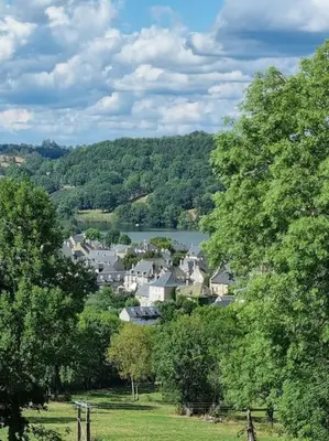 Paysage naturel près de la maison de vacances