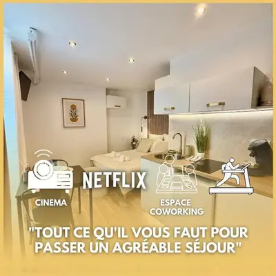 Studio 2 - Cinéma Sport Parking - DABNB