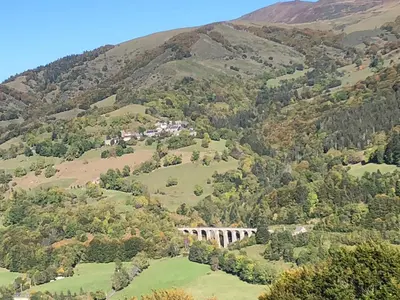Paysage naturel près de la maison de vacances