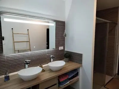 Salle de bains dans l'établissement Maison d'Architecte