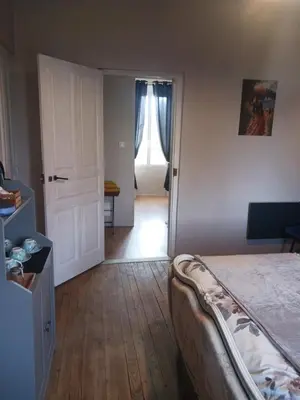 Un ou plusieurs lits dans un hébergement de l'établissement Cherry Blossom House
