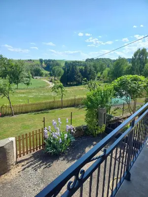 Paysage naturel près de la maison de vacances