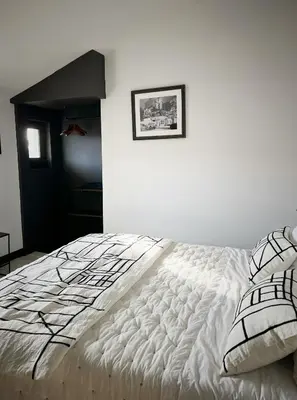Un ou plusieurs lits dans un hébergement de l'établissement Maison d'hôte Les Allois