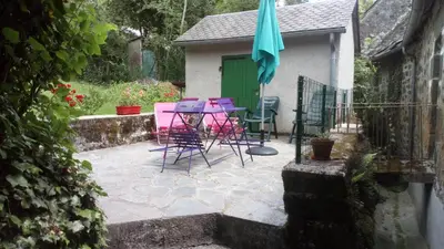 Jardin de l'établissement la maisonnette
