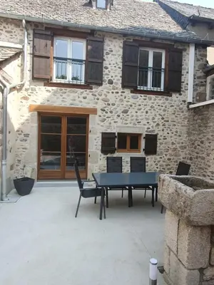 Terrasse ou espace extérieur de l'établissement Les terrasses de Dordogne