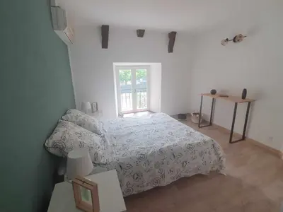 Un ou plusieurs lits dans un hébergement de l'établissement Les terrasses de Dordogne