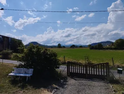 Paysage naturel près de la maison de vacances