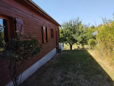 Jardin de l'établissement Chalet Les Adrets du Sancy