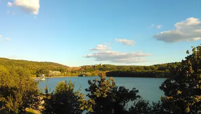Paysage naturel près de la maison de vacances
