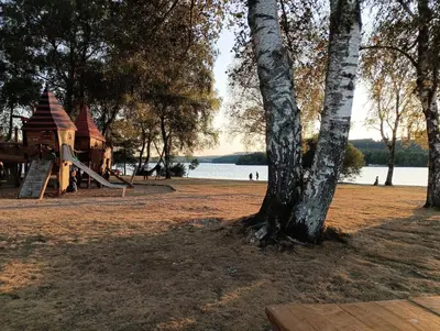 Paysage naturel près de la maison de vacances
