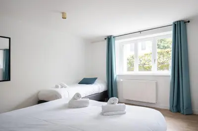 Un ou plusieurs lits dans un hébergement de l'établissement Villa Pax 1 et 2 La Bourboule
