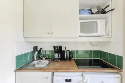 Cuisine ou kitchenette dans l'établissement Résidence Les Belles Rives - maeva Home - Appartement 2 Pièces 5 Personnes - Confort MAE-5614