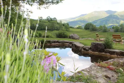 Paysage naturel près de la maison de vacances