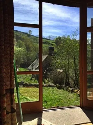Paysage naturel près de la maison de vacances