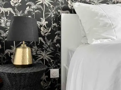 Un ou plusieurs lits dans un hébergement de l'établissement LesCinqSuites / Le Chivas - DABNB