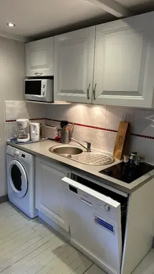 Cuisine ou kitchenette dans l'établissement Le Sarciron 10 Duplex Le Mont Dore