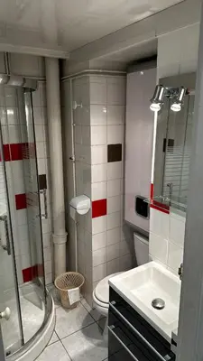 Salle de bains dans l'établissement Le Sarciron 10 Duplex Le Mont Dore