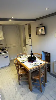 Cuisine ou kitchenette dans l'établissement Le Sarciron 10 Duplex Le Mont Dore