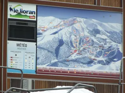 Plan de l'établissement maison plein pied sur grand terrain VIELLE