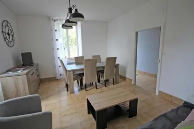 Cuisine ou kitchenette dans l'établissement L' ecurbie
