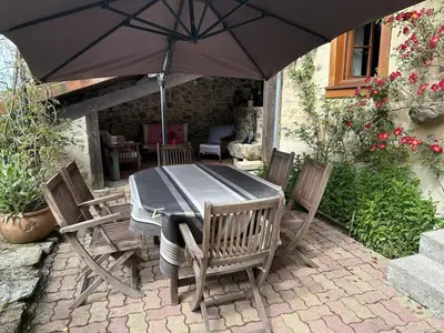 Terrasse ou espace extérieur de l'établissement Le chat qui peche