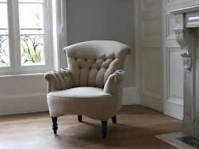 Coin salon dans l'établissement La Villa Beaupeyrat