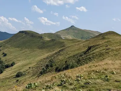 Paysage naturel près de la maison d'hôtes