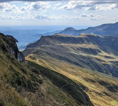 Paysage naturel près de la maison d'hôtes