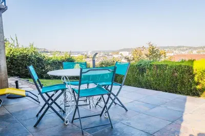 Balcon ou terrasse dans l'établissement Les chevrefeuilles Appartement en residence