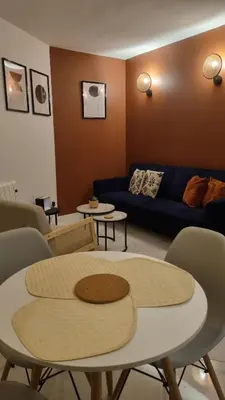 Coin salon dans l'établissement 5e Ciel - [sans ascenseur - devant gare / centre-ville]
