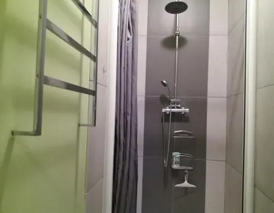 Salle de bains dans l'établissement Appart résidence Le Dordogne
