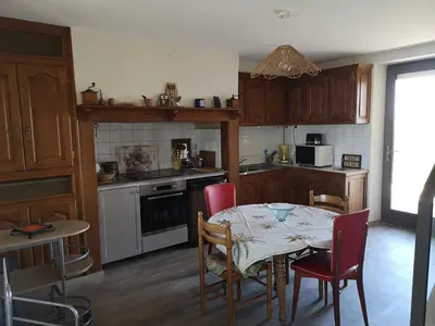 Cuisine ou kitchenette dans l'établissement Villa Thérèse