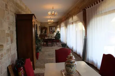 Coin salon dans l'établissement CHATEAU DE SAINTE ORSE