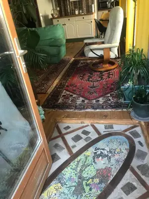 Coin salon dans l'établissement Le grenier