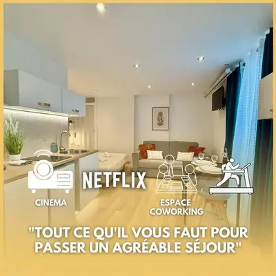 Studio 5 - Cinéma Sport Parking - DABNB