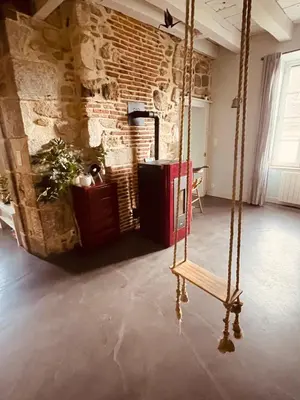 Plan de l'établissement Maison Albuconis, 3 chambres 150m2 avec piscine en centre ville