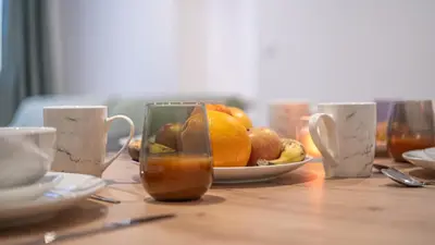 Nourriture dans l'appartement ou à proximité