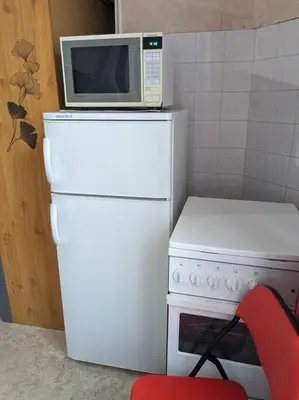 Cuisine ou kitchenette dans l'établissement Le nid