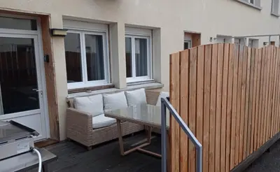 Balcon ou terrasse dans l'établissement Logement centre ville
