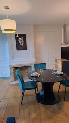 Coin salon dans l'établissement Chez germaine