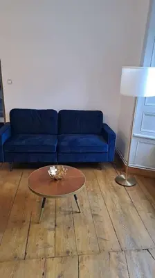 Coin salon dans l'établissement Chez germaine